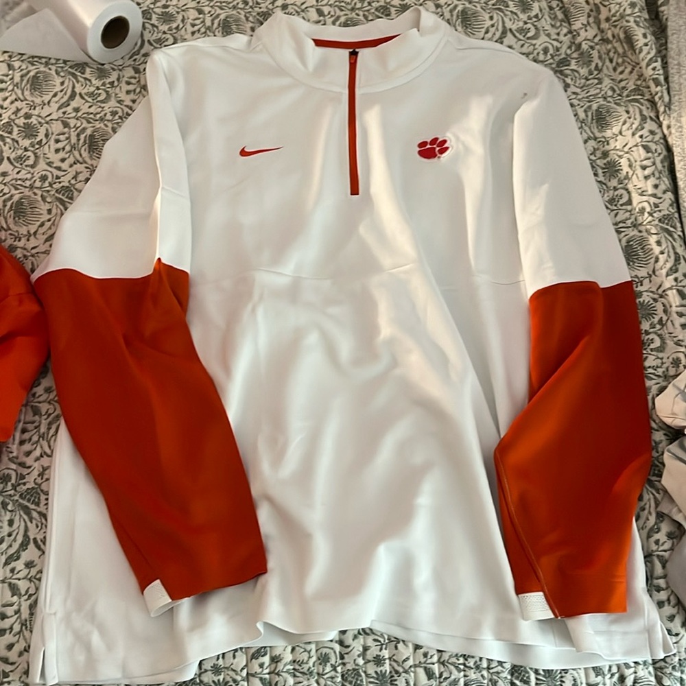 Clemson nike quarter zip